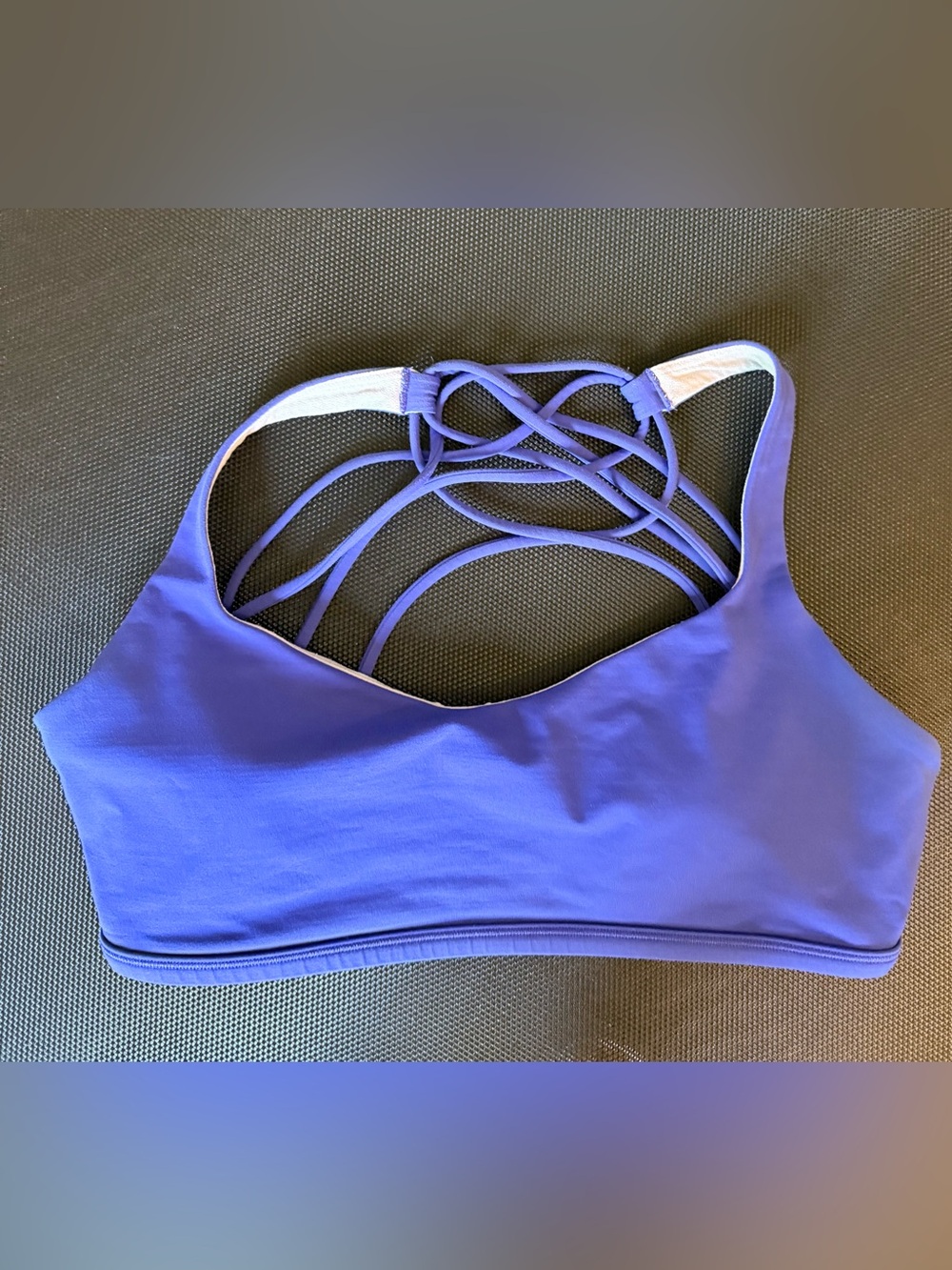 lululemon athletica Purple Strappy Back Sports Bra
